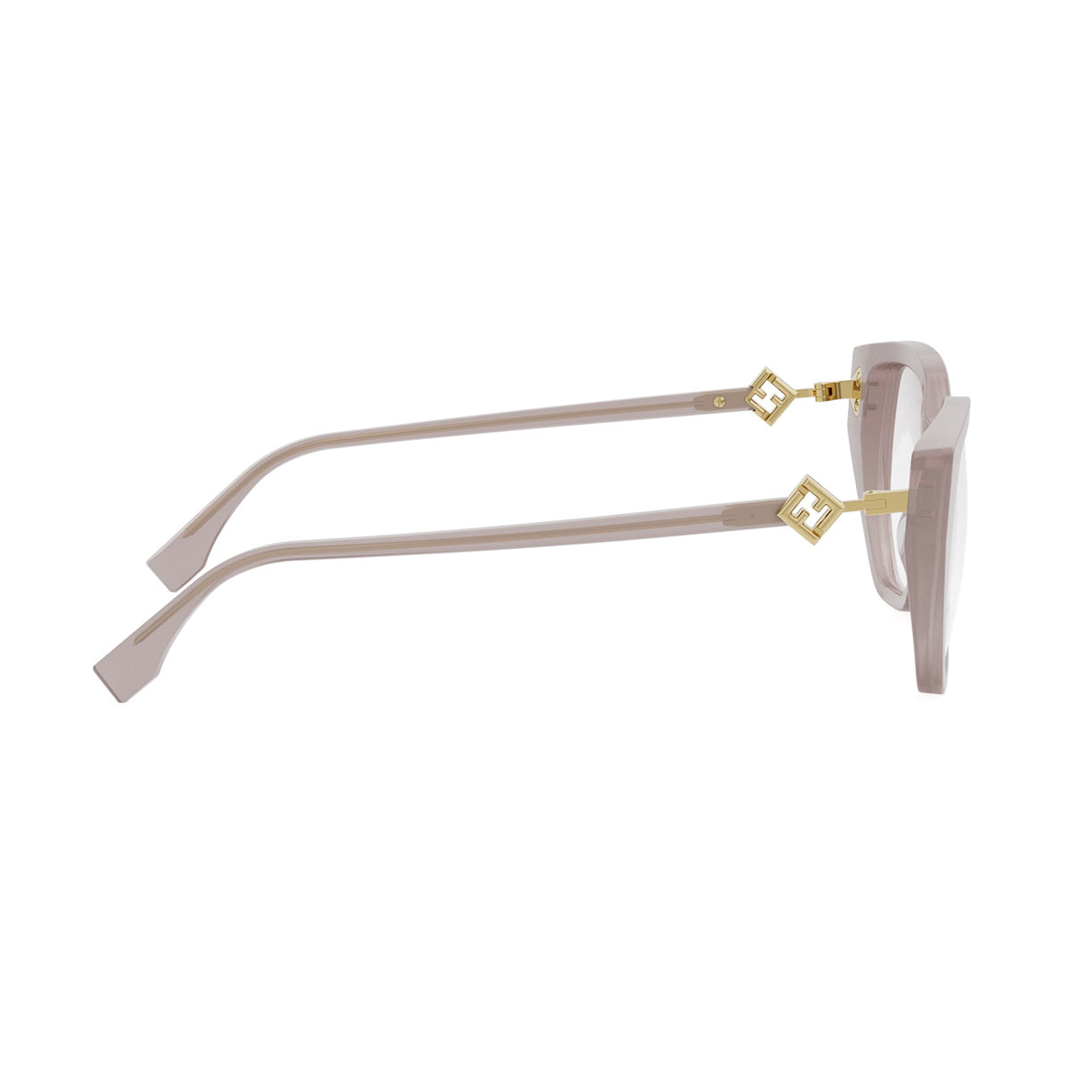 Fendi FE50100I FF DIAMONDS 072 Rosa Chiaro Acetate Occhiali Da Vista