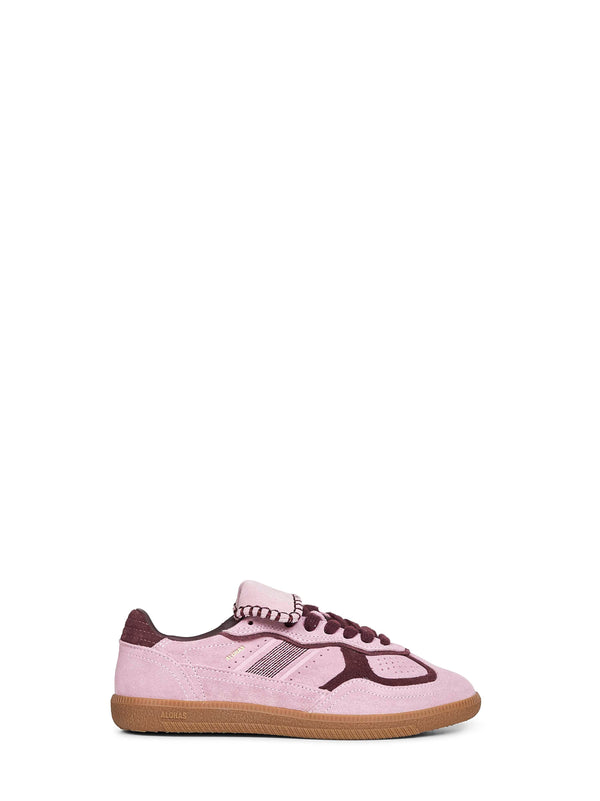 Pink Suede Club Sneakers Leather Trainers