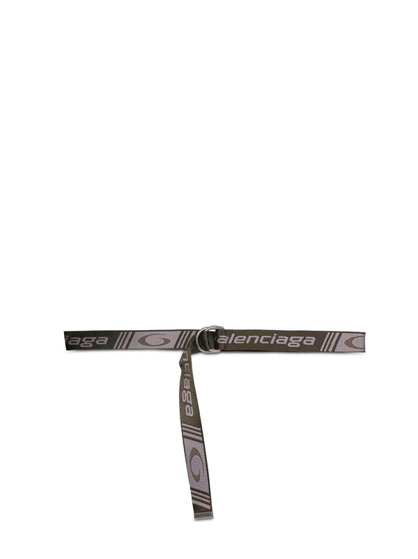 D Ring Belt Khaki And Grey Green Полиаид