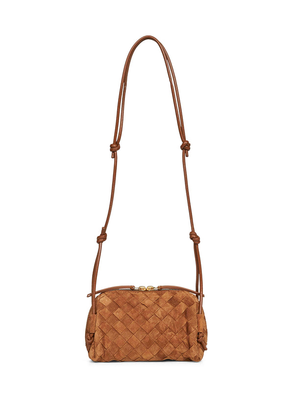Amber Concert Pouch Brown Calf Leather
