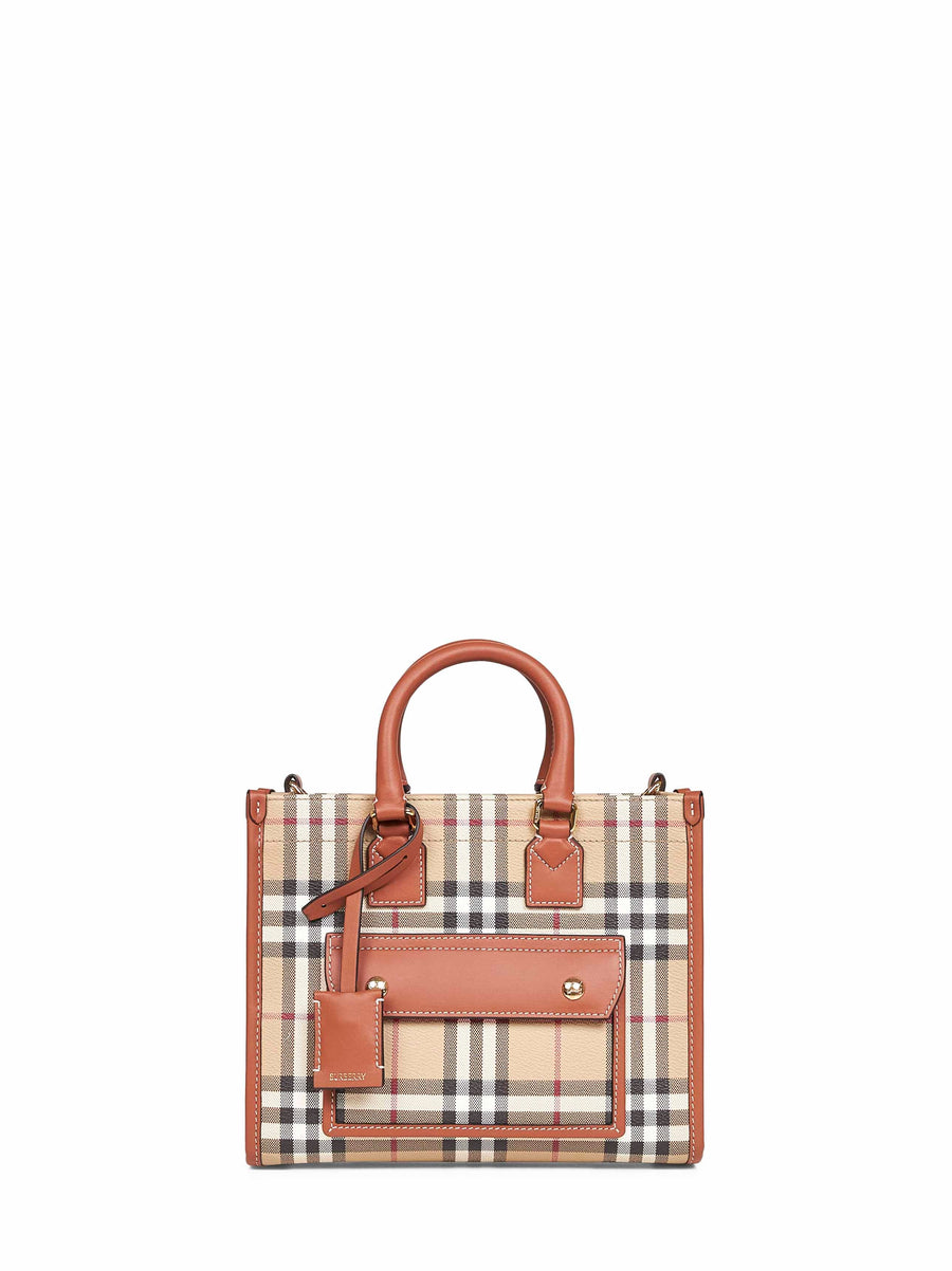 Archive Beige Freya Mini Tote Bag Polyurethane Handbags