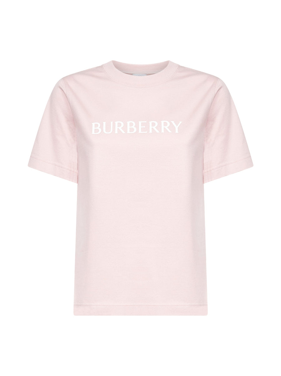 Bouquet Pink Cotton Logo T-Shirt T-shirts & Jerseys
