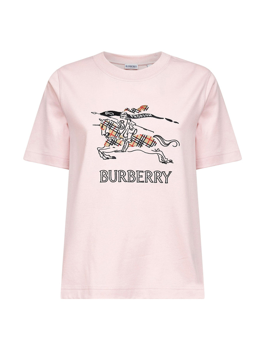 Pink Cotton Ekd Sketch T-Shirt T-shirts & Jerseys