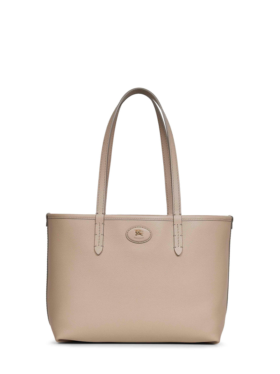 Tote Bag Bloomsbury Beige Calf Grain Leather Shoulder