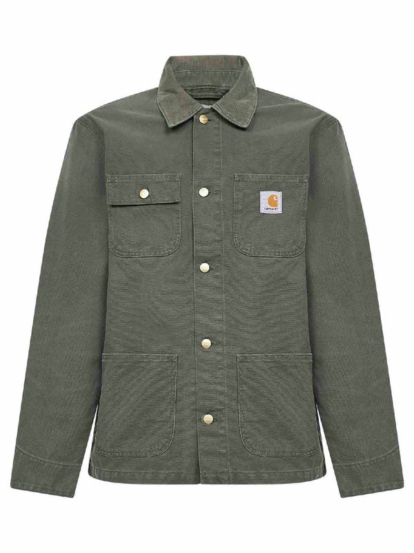 Coat Michigan Leaf Green Cotton Bomber Jackets