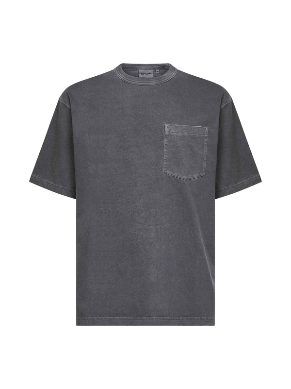 Grey S-S Torion Pocket T-Shirt Organic Cotton T-shirts