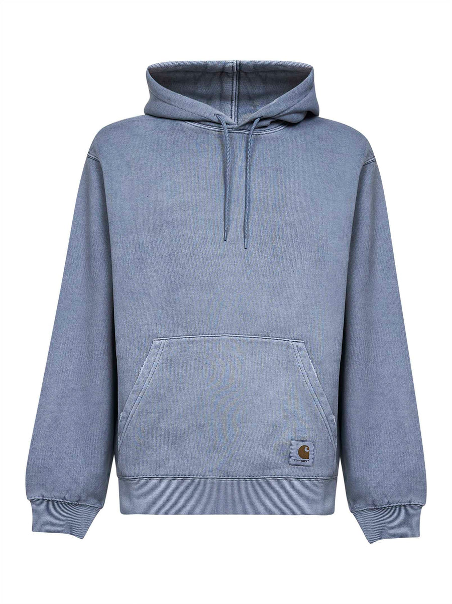 Hooded Torion Hoodie Light Blue Cotton Sweatshirts