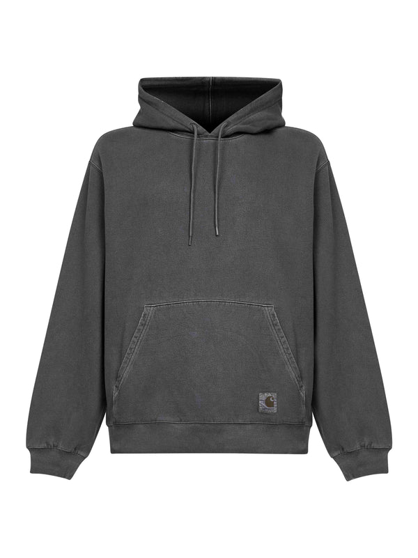 Hooded Torion Hoodie Grey Cotton Sweatshirts