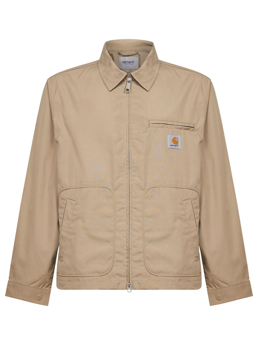 Postal Jacket Iroko Beige Cotton Bomber