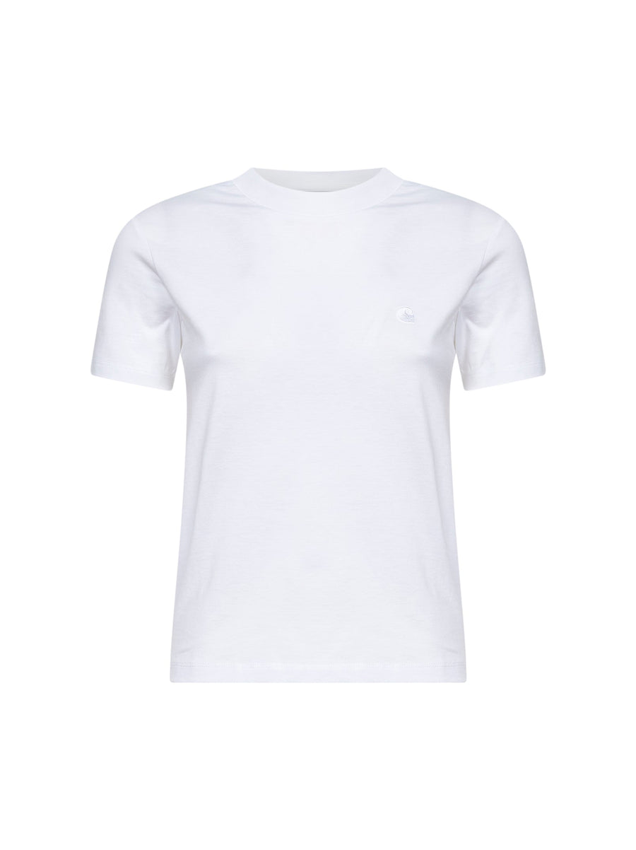 T-Shirt Luca White Cotton T-shirts & Jerseys