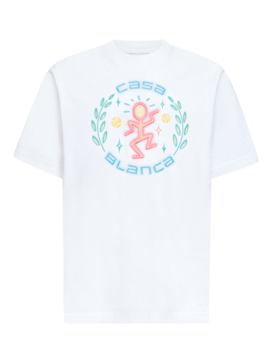 White Dance Joy T-Shirt Cotton T-shirts