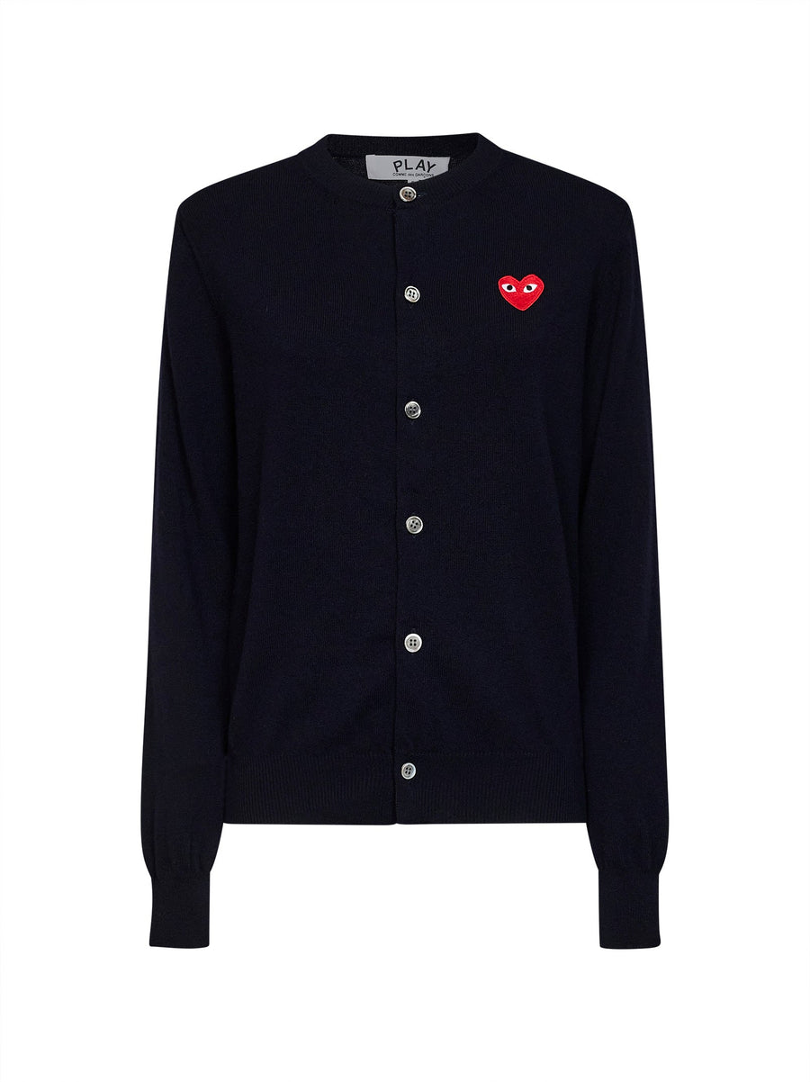 Cardigan Navy Blue Wool Cardigans