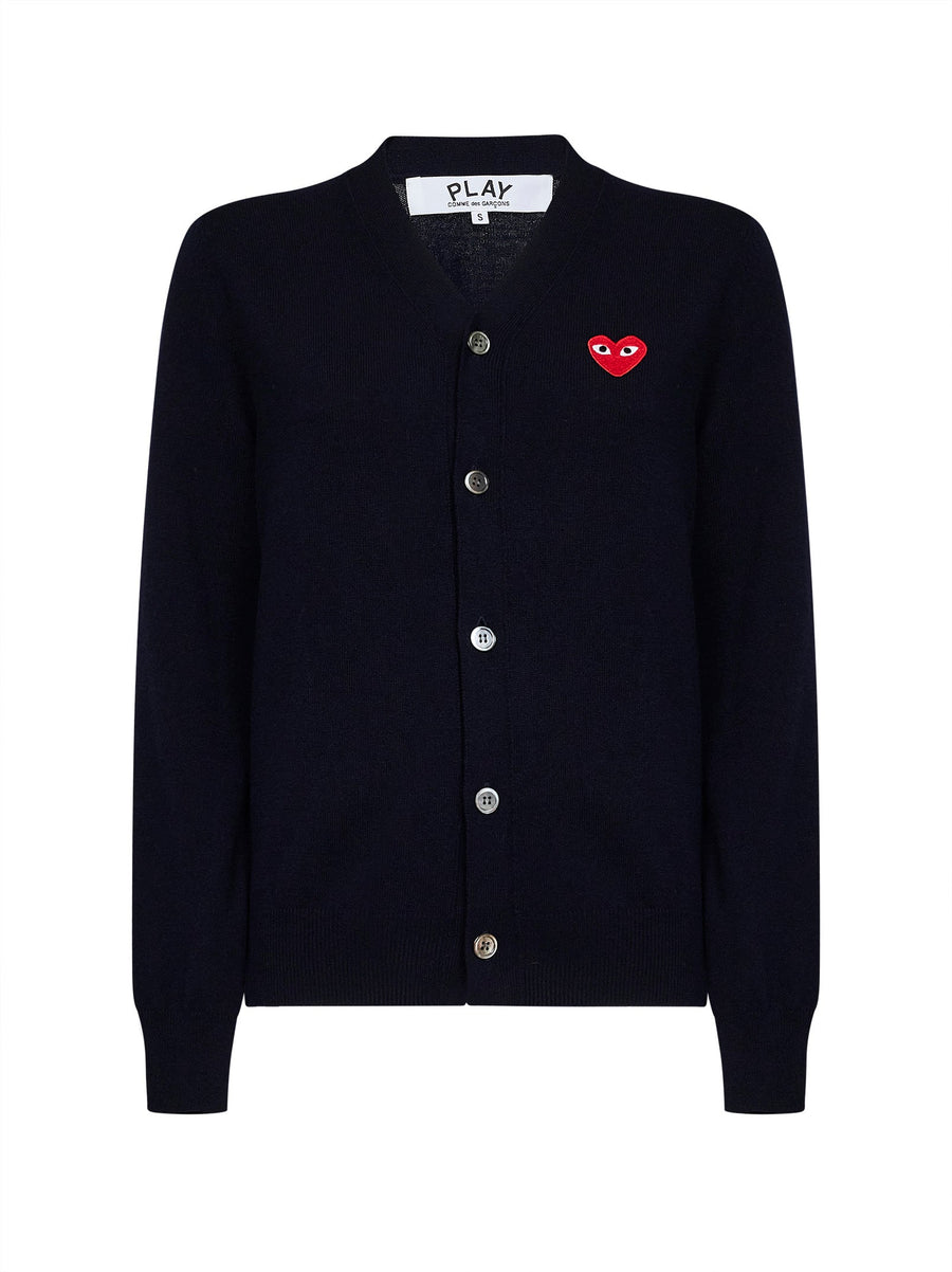 Cardigan Navy Blue Wool Cardigans