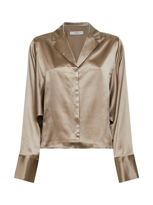 Shirt Sesame Silk Mud