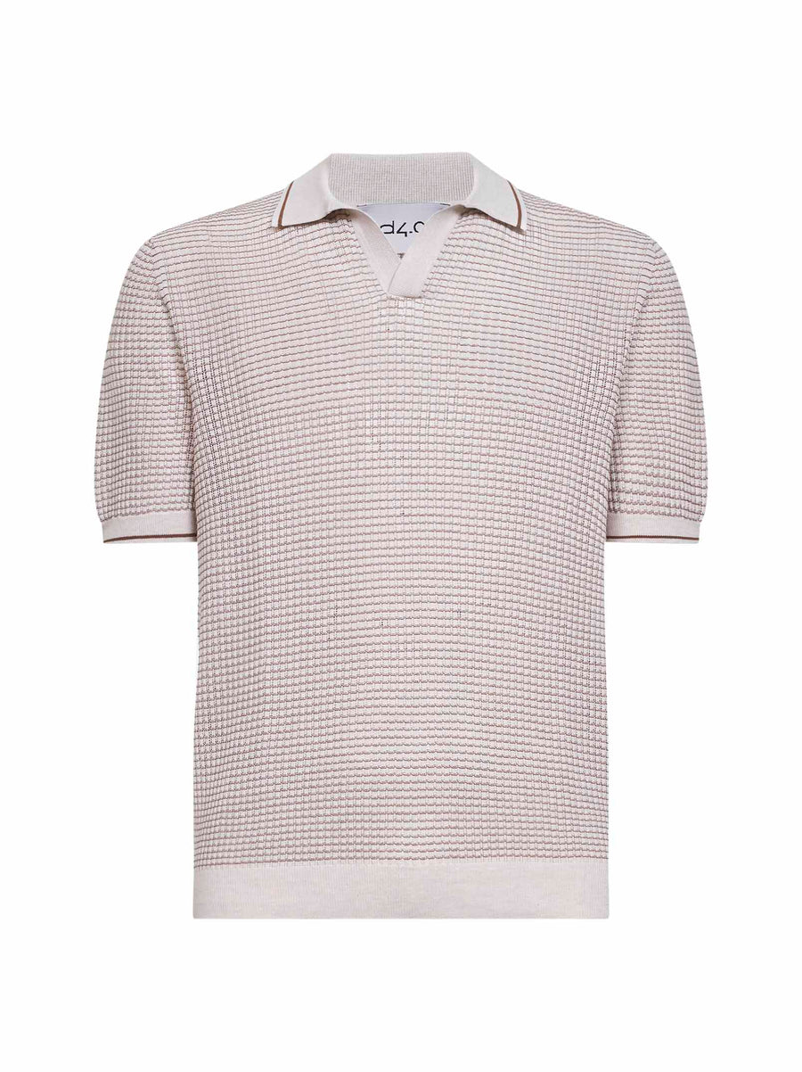 Polo Shirt Cotton Beige