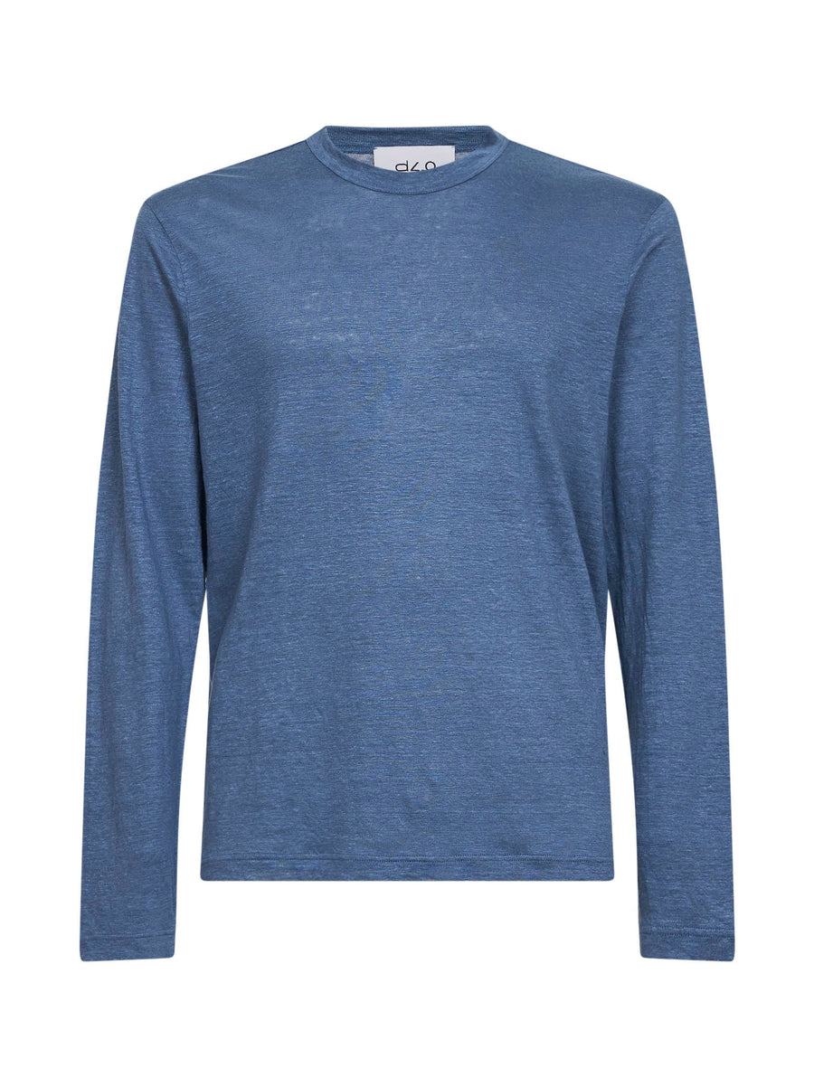 T-Shirt Linen Jersey Light Blue T-shirts