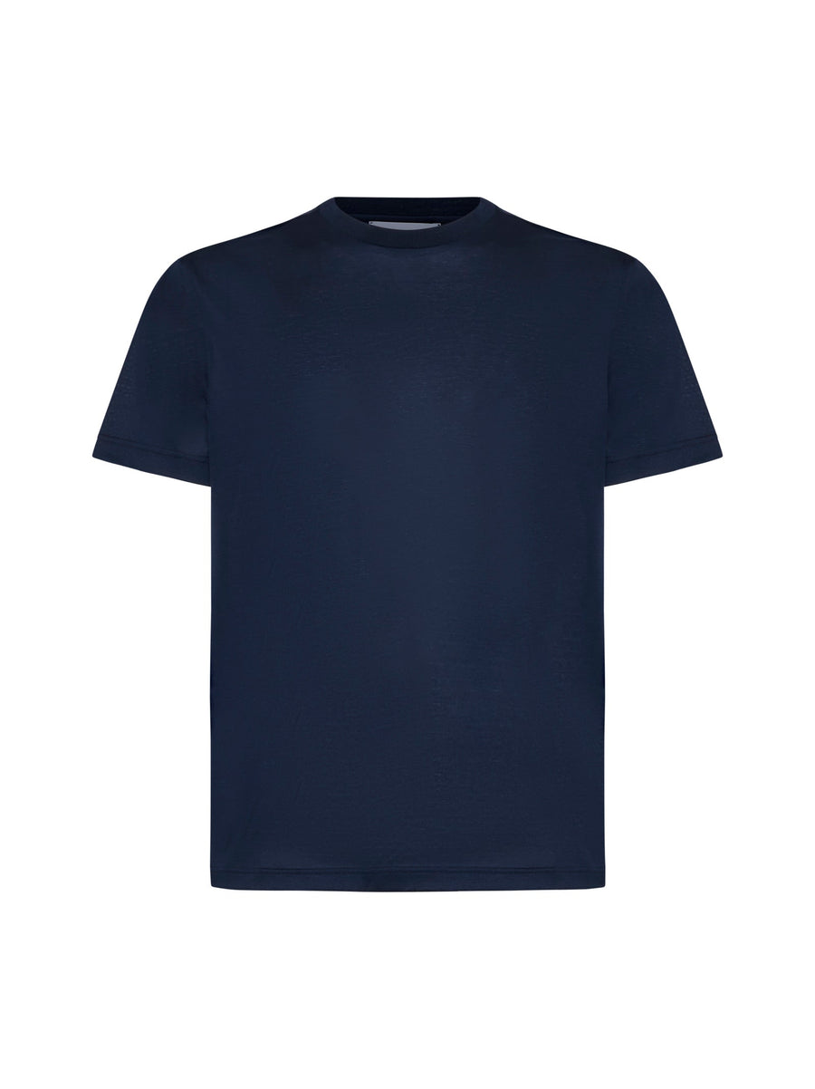 Blue Lisle T-Shirt Cotton T-shirts