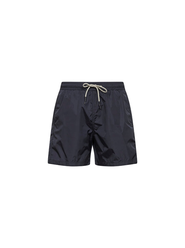 Swim Shorts Nylon Blue Polyester Beachwear