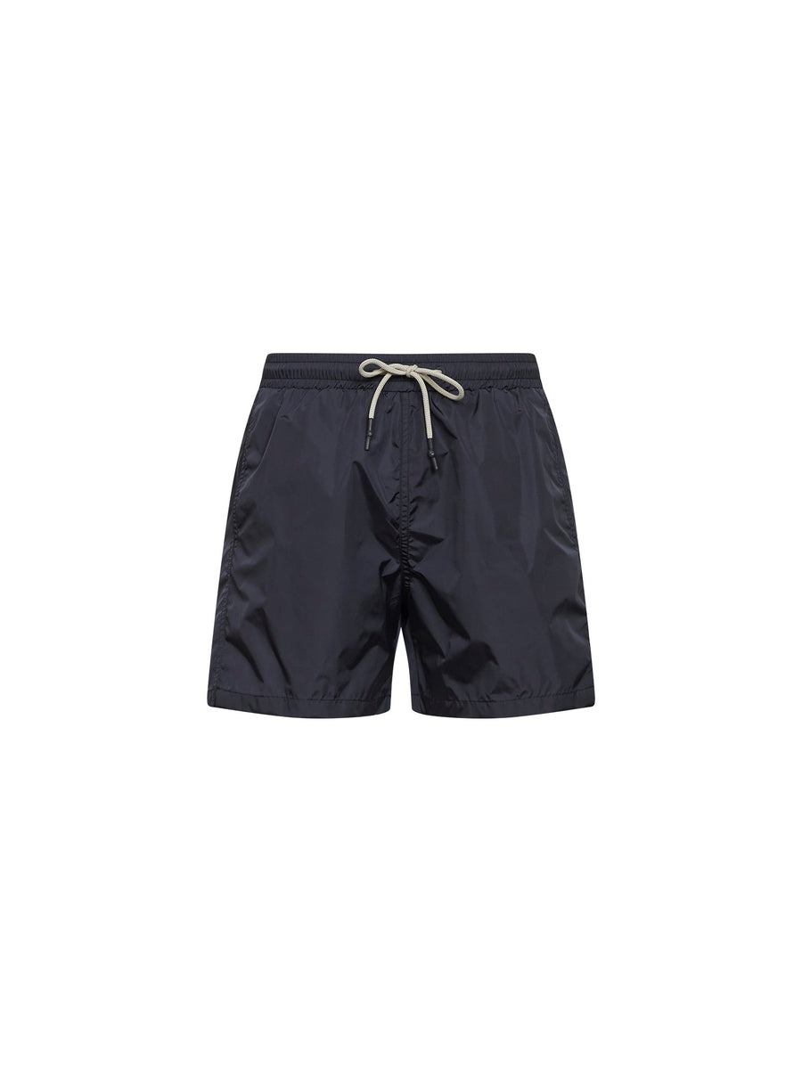 Swim Shorts Nylon Blue Polyester Beachwear