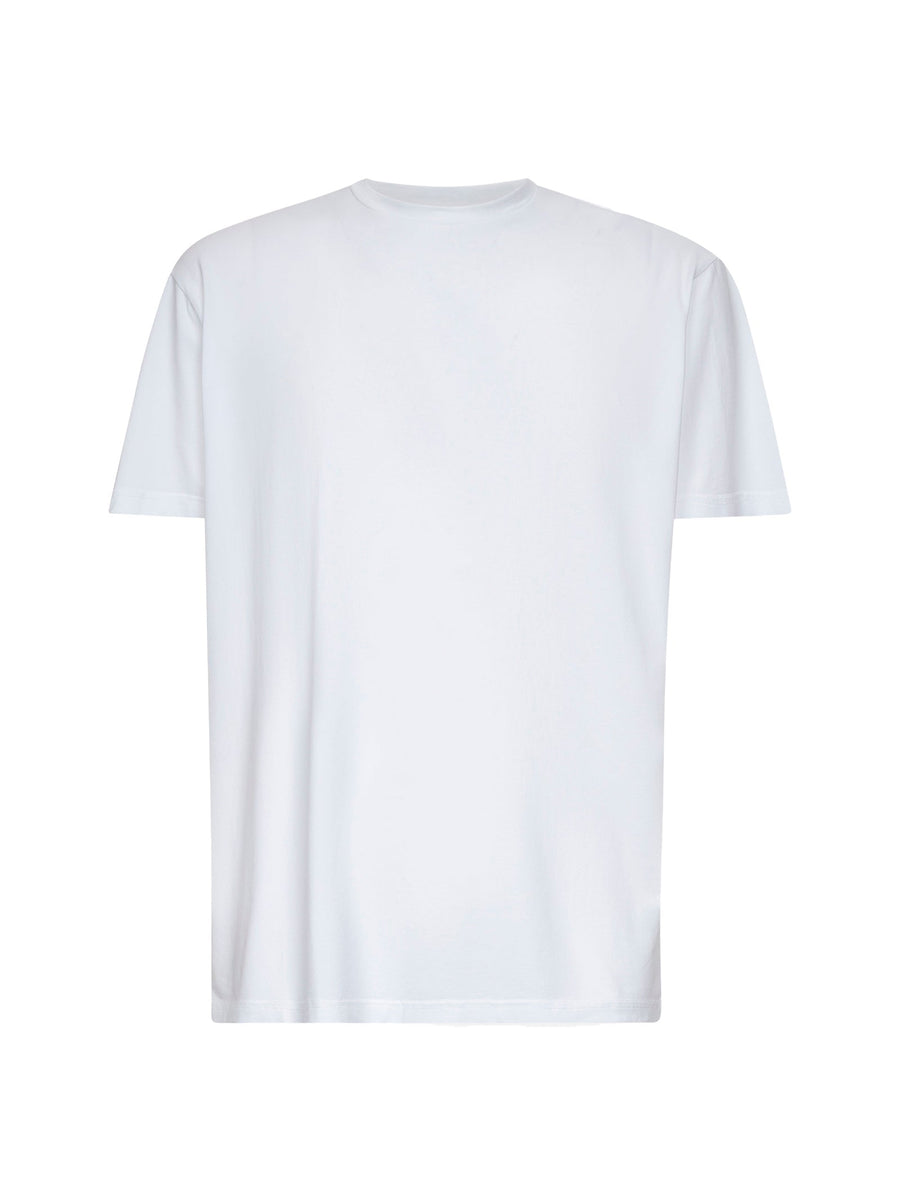 Crepe T-Shirt White Cotton T-shirts