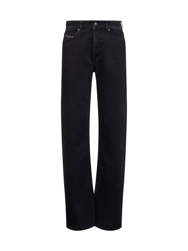 Jeans Regular Fit Black Cotton