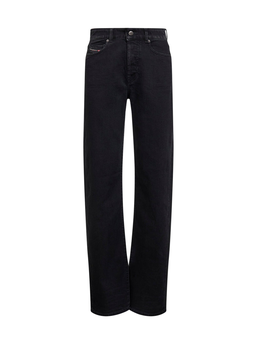 Jeans Regular Fit Black Cotton