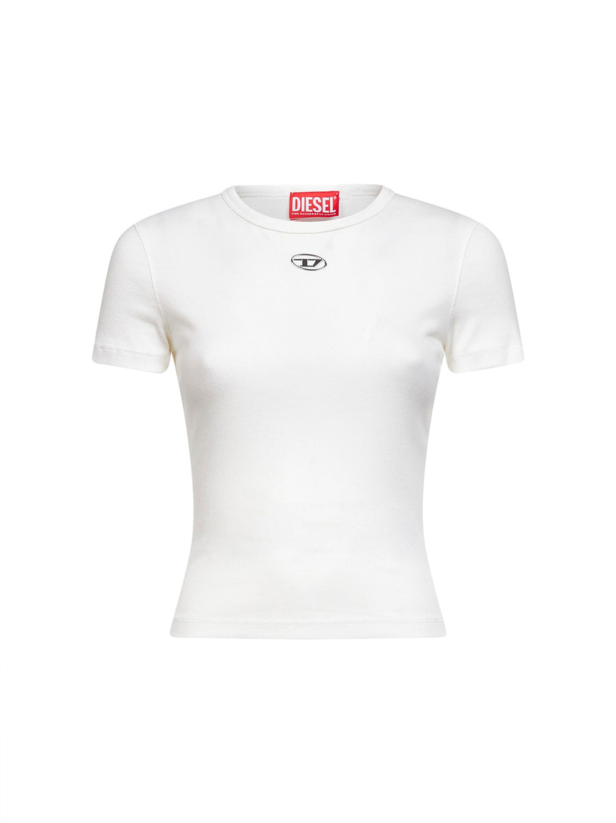 T-Shirt T-Ele-Long-Od White Cotton T-shirts & Jerseys