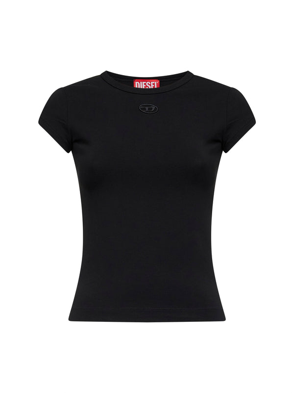 T-Shirt T-Angie-Od Black Stretch Jersey Cotton T-shirts & Jerseys