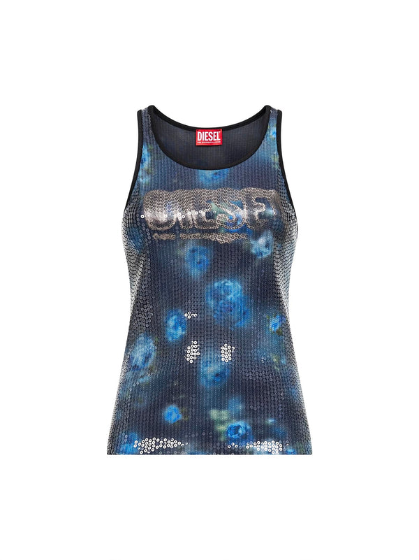 Sleeveless Top T-Unky Multicolour Polyamide Tops