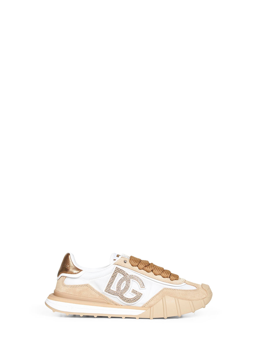 Sneakers Mesh And Suede Multicolour Polyamide Trainers