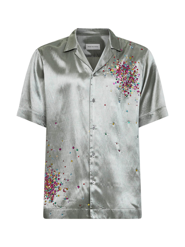 Bowling Shirt Mint Green Cupro
