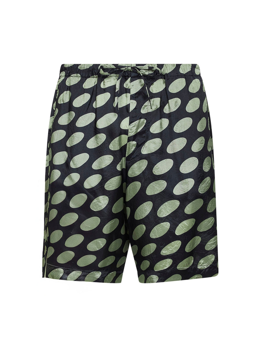 Shorts Black Cupro Multicolour