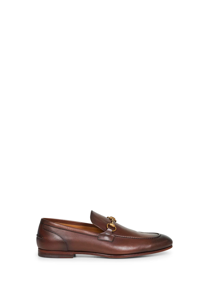 Dark Brown Leather Jordaan Loafers Calf