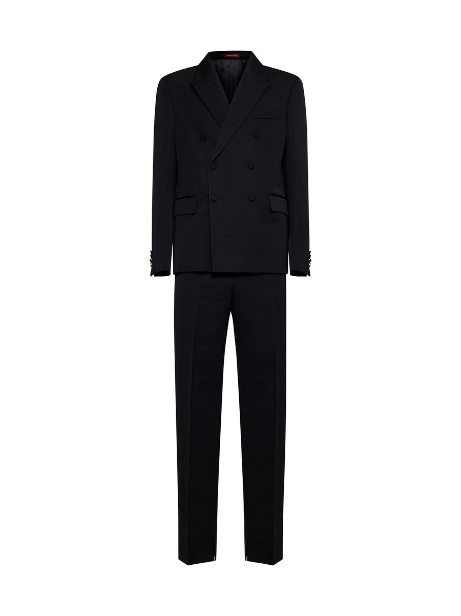 Black Wool Suit Suits