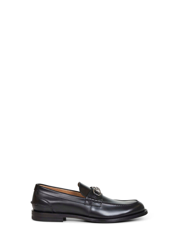 Loafers Horsebit Black Leather Calf
