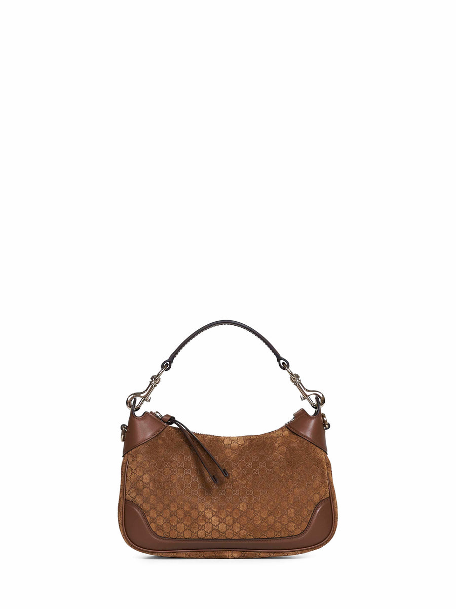 Handbag B Brown Calf Leather Handbags