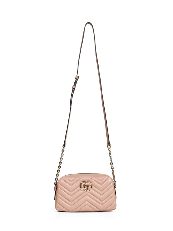 Small Camera Bag Pinky Beige Pink Lambskin Handbags