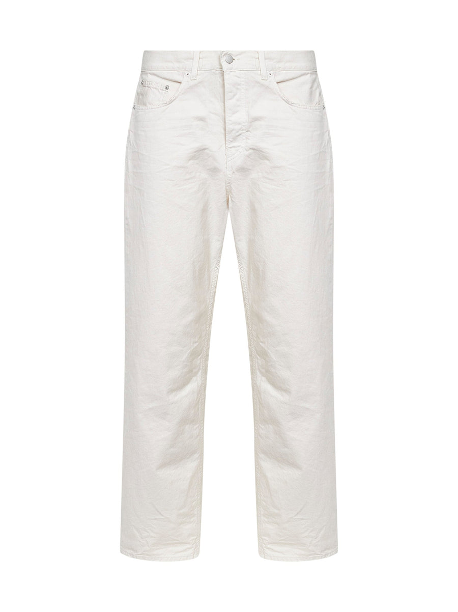 Jeans Logan Ivory Cotton Denim