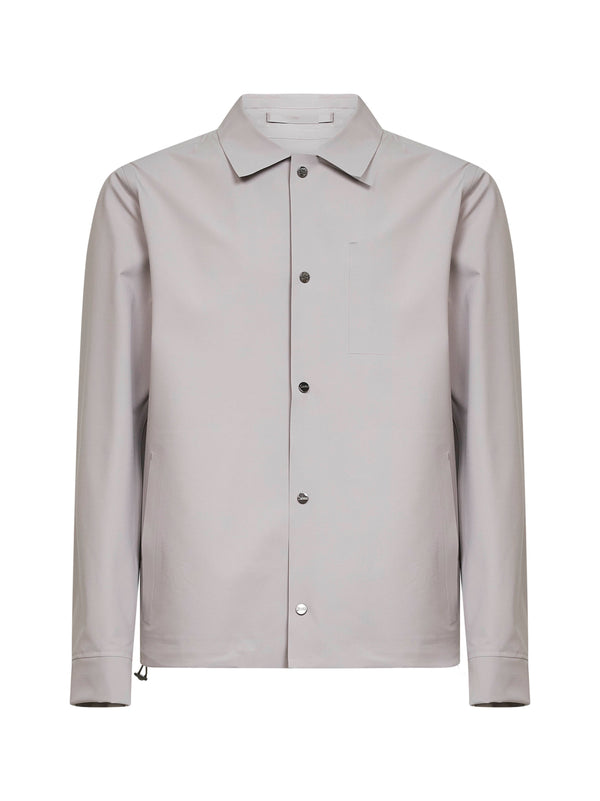 Shirt Jacket Essence Grey Recycled Polyamide Bomber