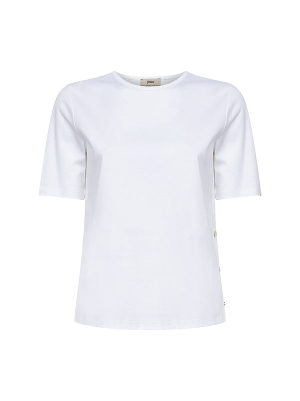 T-Shirt Cotton Jersey White T-shirts & Jerseys