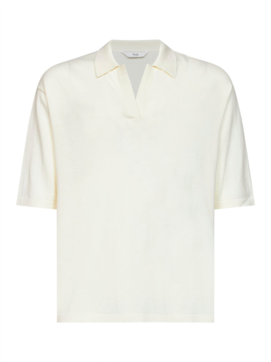 Polo Shirt Taranto Ivory Cotton