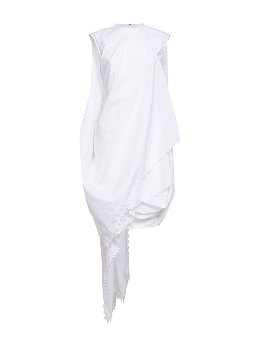 Mini Dress The Traversin White Cotton