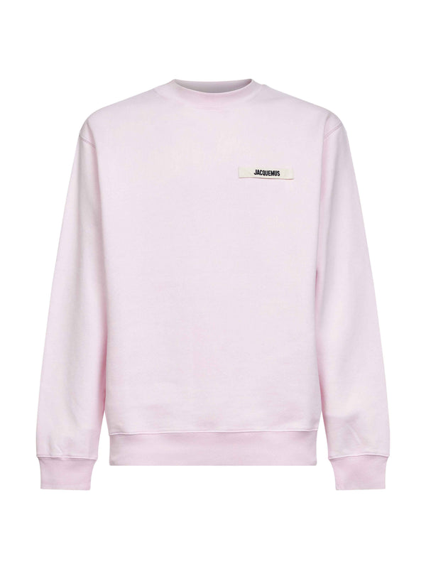 Sweatshirt The Gros Grain Pink Cotton Sweatshirts