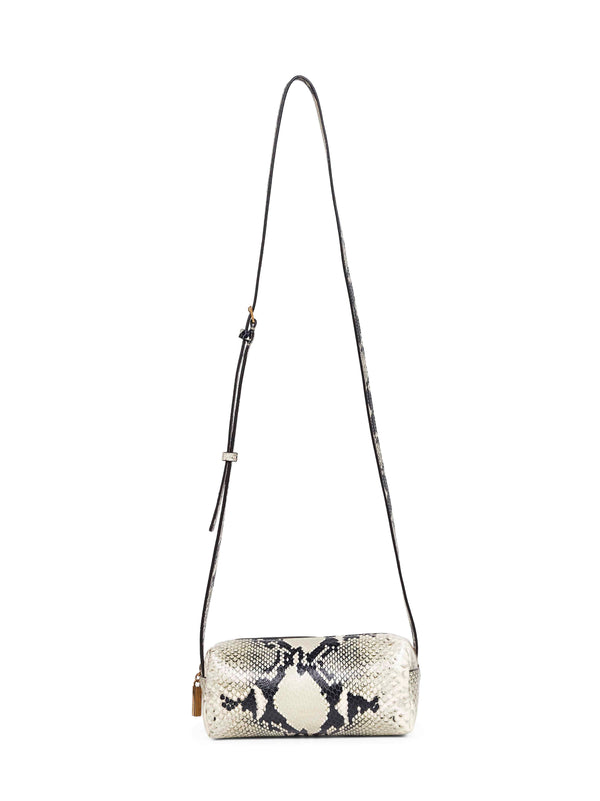 Natural Mini Kye Crossbody Bag Ivory Calf Leather Shoulder