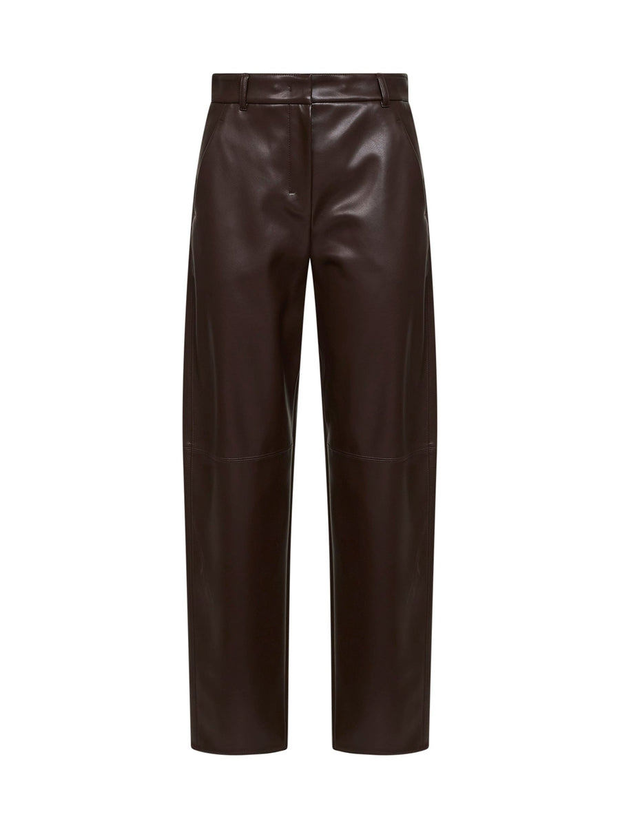 Chocolate Barrel Trousers Brown Polyester