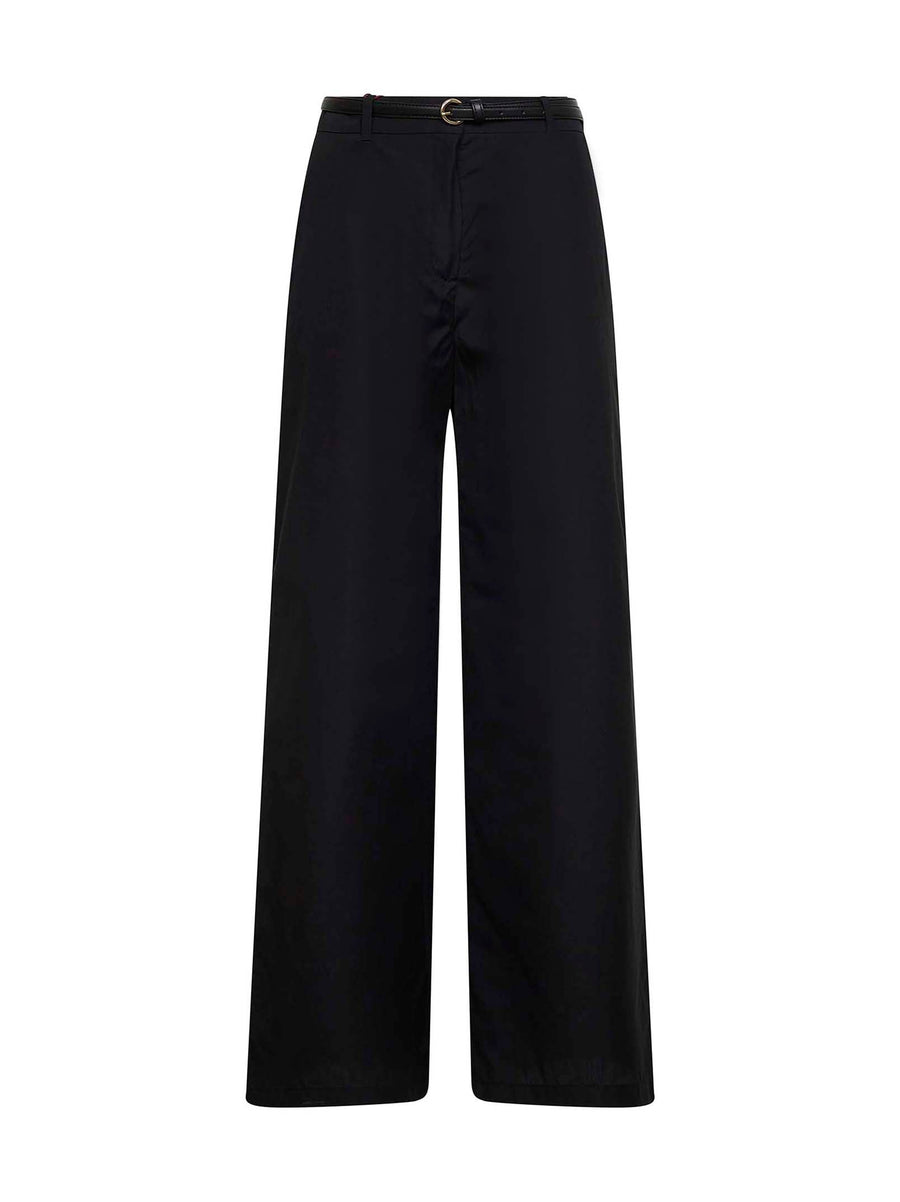 Trousers Mstfarea Black Cotton