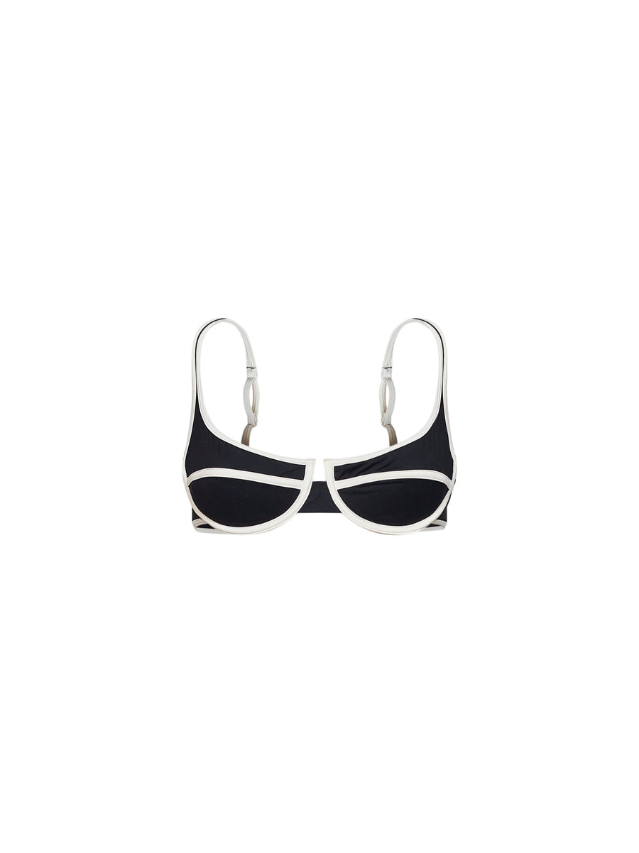 Bikini Top Amira Multicolour Lycra Polyamide Swimwear