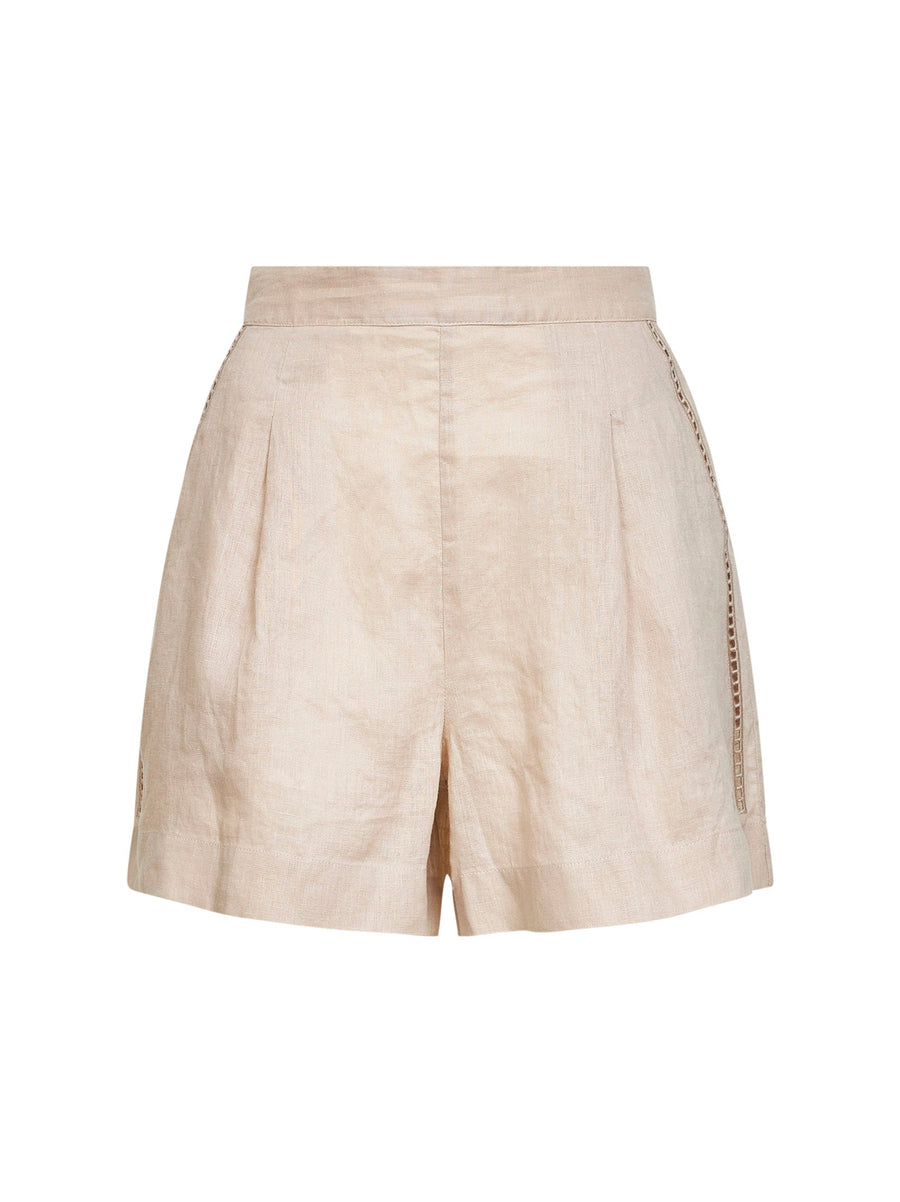Shorts Amani Beige Linen