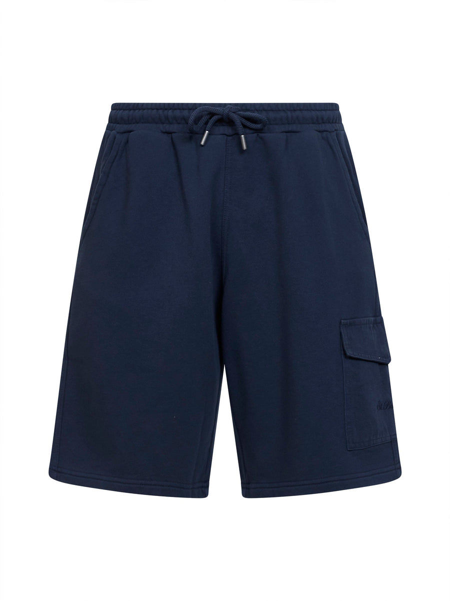 Bermuda Shorts Argo Navy Blue Cotton