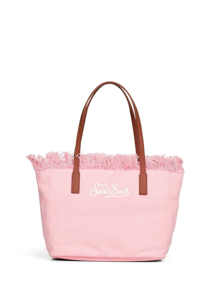Shopping Bag Pink City Cotton Shoulder
